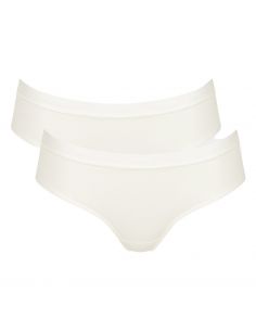 Sloggi Dames GO Casual Hipster 2Pack Ivoor
