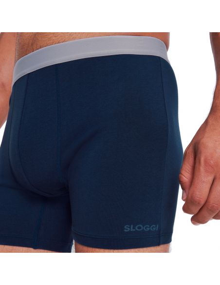 Sloggi Men GO ABC 2.0 Short 2Pack Blauw