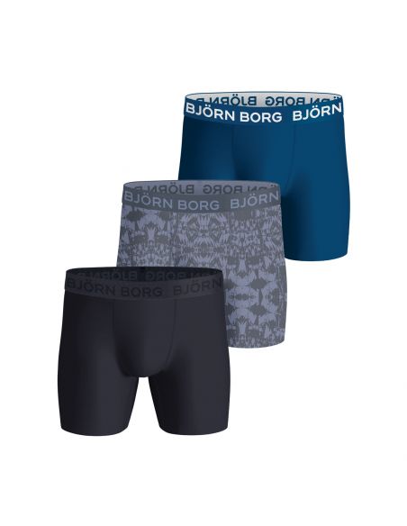 Bjorn Borg Boxershorts 3Pack Performance Shorts Camo MP003