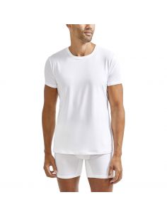 Craft Heren Sport T-shirt CORE DRY Wit 2