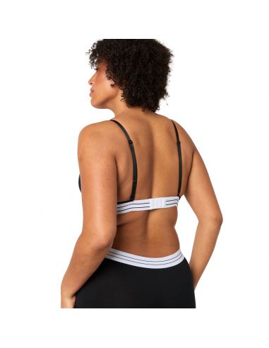 Bjorn Borg Dames Triangle BH 1Pack CORE ORIGINAL Zwart BK001