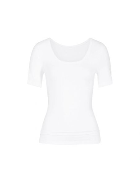 MEY Dames Shirt korte mouw wit SERIE ORGANIC 26815