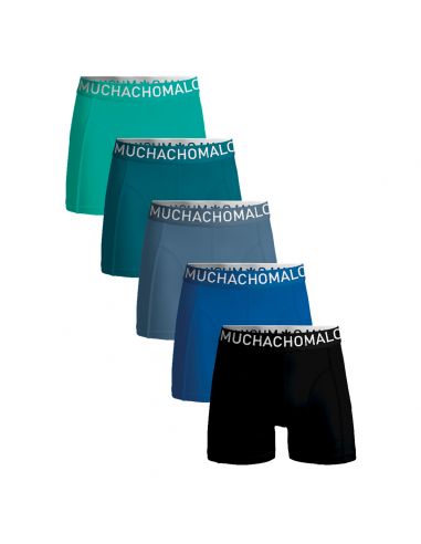 MuchachoMalo Heren Boxershorts 5Pack Hello Sunshine Light Cotton Solid 86