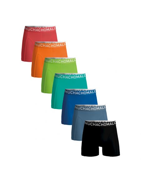 MuchachoMalo Heren Boxershorts 7Pack Hello Sunshine Light Cotton Solid 93