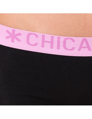 MuchachoMalo Dames Short 2Pack Solid Blue Pink 30