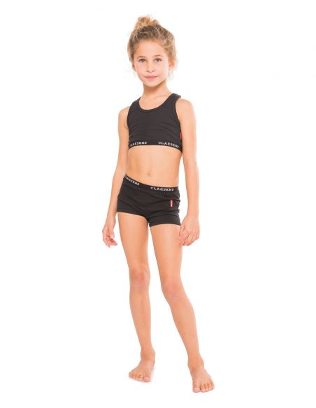 Claesen's Meisjes Bralette Top Black