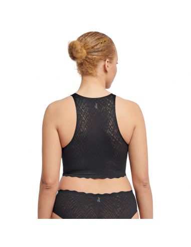 Sloggi Zero Feel Bliss Crop Top Zwart