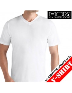 HOM Hilary V-Shirt White 2