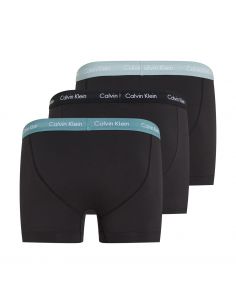 Calvin Klein Ondergoed BIG Trunk Cotton Stretch Zwart Grijs Wit 32Y 2