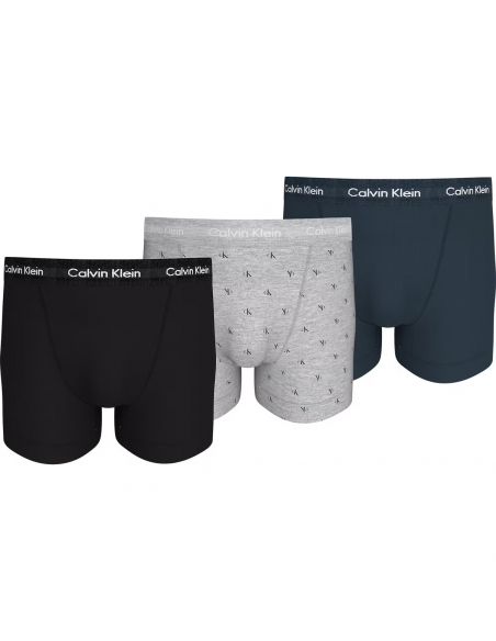 Calvin Klein Ondergoed Heren Boxershort Trunk 3Pack QY5