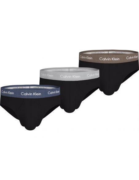 Calvin Klein Ondergoed Heren Slip Hip Brief 3Pack Q2E