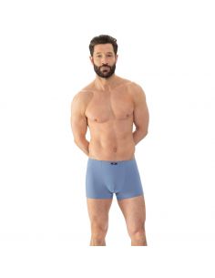 MEY Heren Shorty Micro Grid Blue 2120007 2