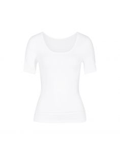 MEY Dames Shirt korte mouw wit SERIE ORGANIC 26815