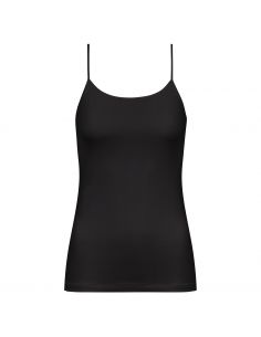 MEY Dames Emotion Top Spaghetti Hemd Zwart 55201