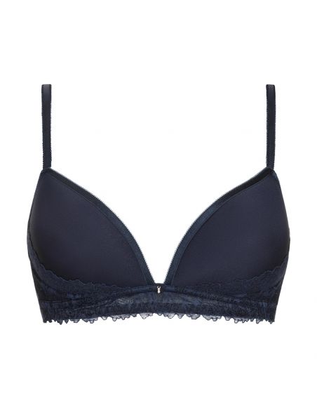 MEY Dames Luxurious Spacer Soft BH Zonder Beugel Night Blue 74282
