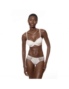 MEY Dames Luxurious Bi-Stretch BH Champagne 74284 2