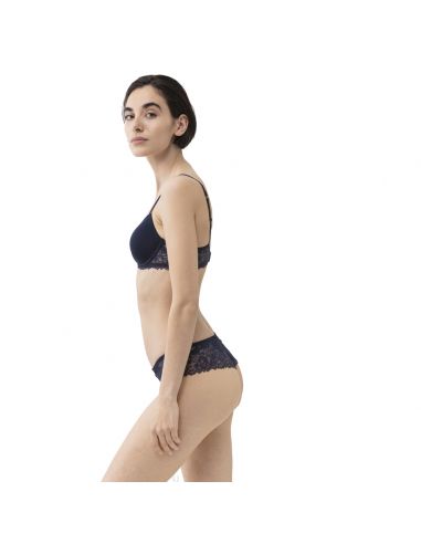 MEY Dames Luxurious Bi-Stretch BH Night Blue 74284