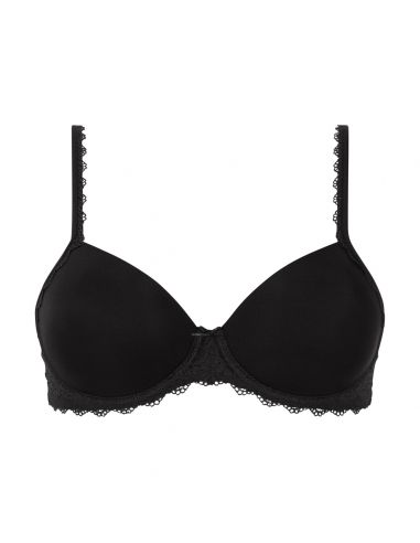 MEY Dames Amorous Zwart Bi-Stretch-BH 74800