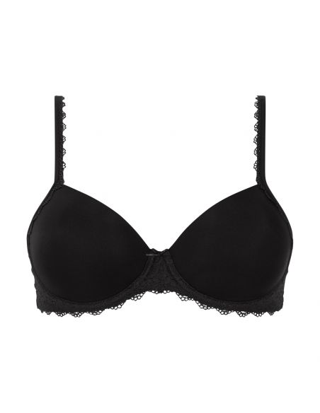 MEY Dames Amorous Zwart Bi-Stretch-BH 74800