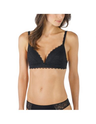 MEY Dames AMOROUS Spacer Soft BH Zonder Beugel Zwart 74802