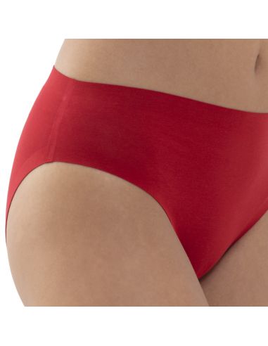 MEY Dames Natural Second Me American Pants Rubin Rood 79527