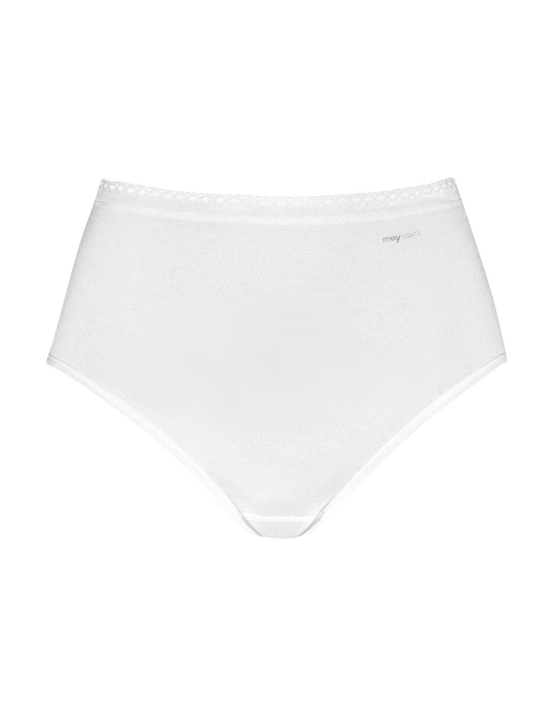 Mey 89201-003 Mutanda Donna Vita Alta – Nero, Modello Full Panty, Cuciture Morbide, Comfort, Taglia 50