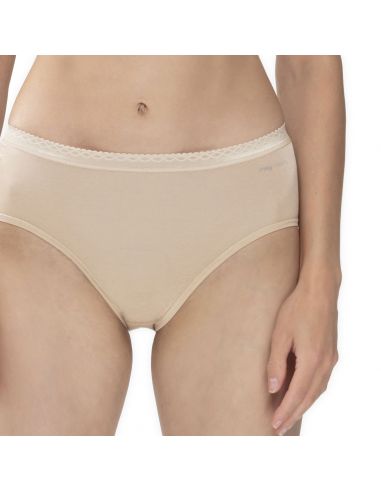 MEY Lights Dames Midi Heup Slip Kant Soft Skin 89202