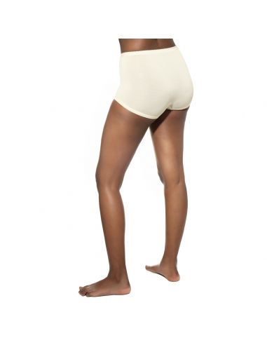 MEY Lights Dames Panty Short Kant Ivoor 89206