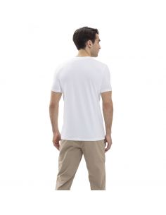 MEY Heren HYBRID T-Shirt Wit 30037 2