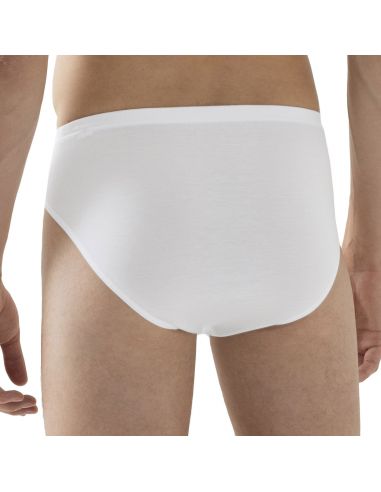 MEY Heren Network Slip Jazz-Pants Lyocell Wit 34219