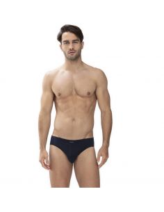 MEY Heren Network Slip Jazz-Pants Lyocell Marine 34219  2