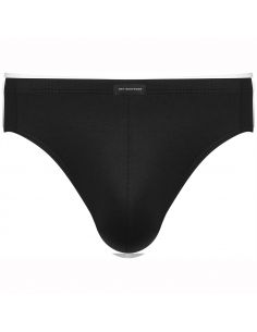MEY Heren Network Slip Jazz-Pants Lyocell Zwart 34219