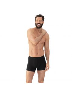 MEY Heren Trunk Shorty Comfort Cotton Zwart 37387 2
