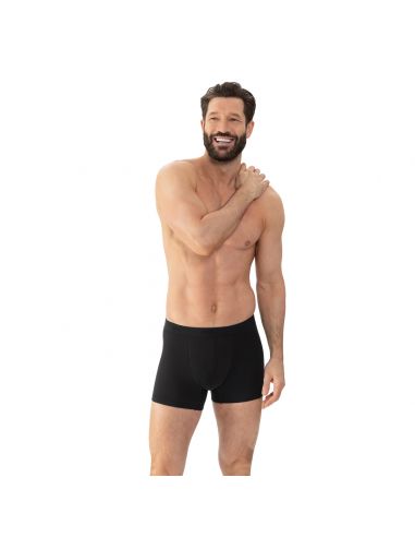 MEY Heren Trunk Shorty Comfort Cotton Zwart 37387