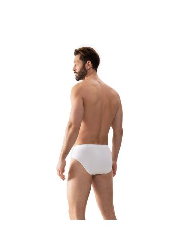 MEY Heren Software Slip Jazz-Pants Highleg Brief Wit 42541