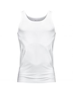 MEY Heren Tanktop Wit Dry Cotton 46000