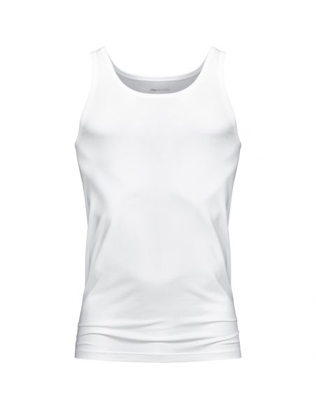 MEY Heren Tanktop Wit Dry Cotton 46000