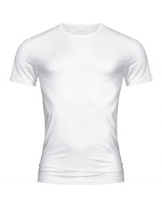 MEY Heren T-Shirt Crew Neck Wit Dry Cotton 46002
