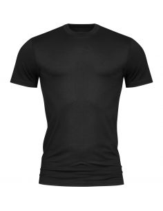 MEY Heren Olympic T-Shirt Crew Neck Zwart Dry Cotton 46003