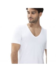 MEY Heren V-neck Wit Dry Cotton Het Eronderhemd Business Shirt 46038 2