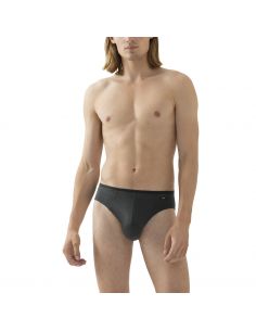MEY Heren Houndstooth Slip Jazz-Pants Highleg Brief Zwart 62219 2