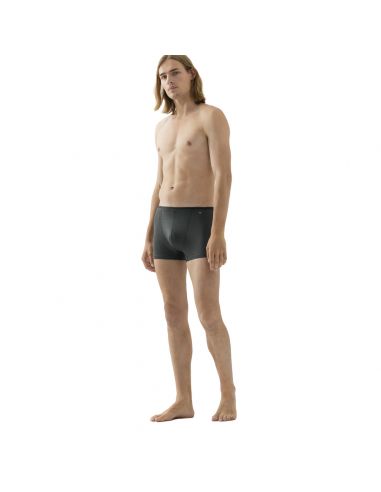 MEY Heren Houndstooth Micro Shorty Boxer Zwart 62221