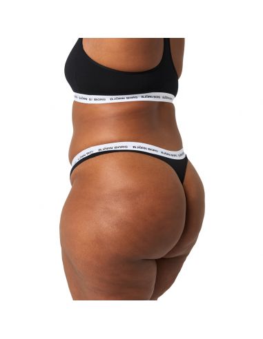 Bjorn Borg Dames String 2Pack CORE LOGO MP002