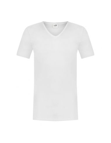 Ten Cate Thermo V-Shirt Sneeuw Wit