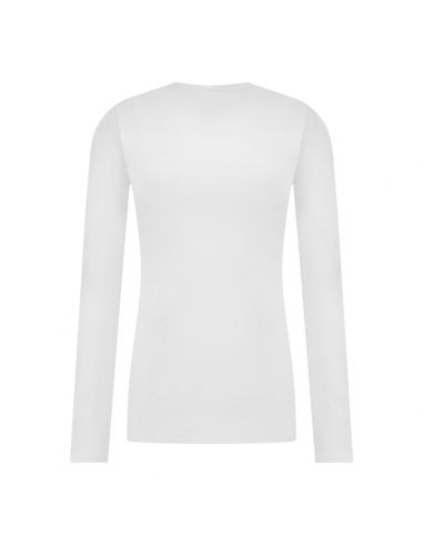 Ten Cate Heren Thermo V-Shirt Longsleeve Sneeuw Wit