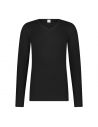 Ten Cate Heren Thermo V-Shirt Longsleeve Zwart