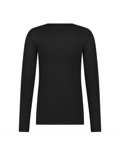 Ten Cate Heren Thermo V-Shirt Longsleeve Zwart 2