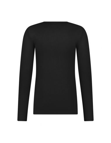 Ten Cate Heren Thermo V-Shirt Longsleeve Zwart