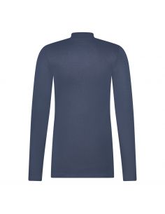 Ten Cate Heren Thermo Shirt Zipper Longsleeve Navy 2