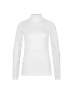Ten Cate Dames Thermo Rib Shirt Longsleeve High Neck Wit